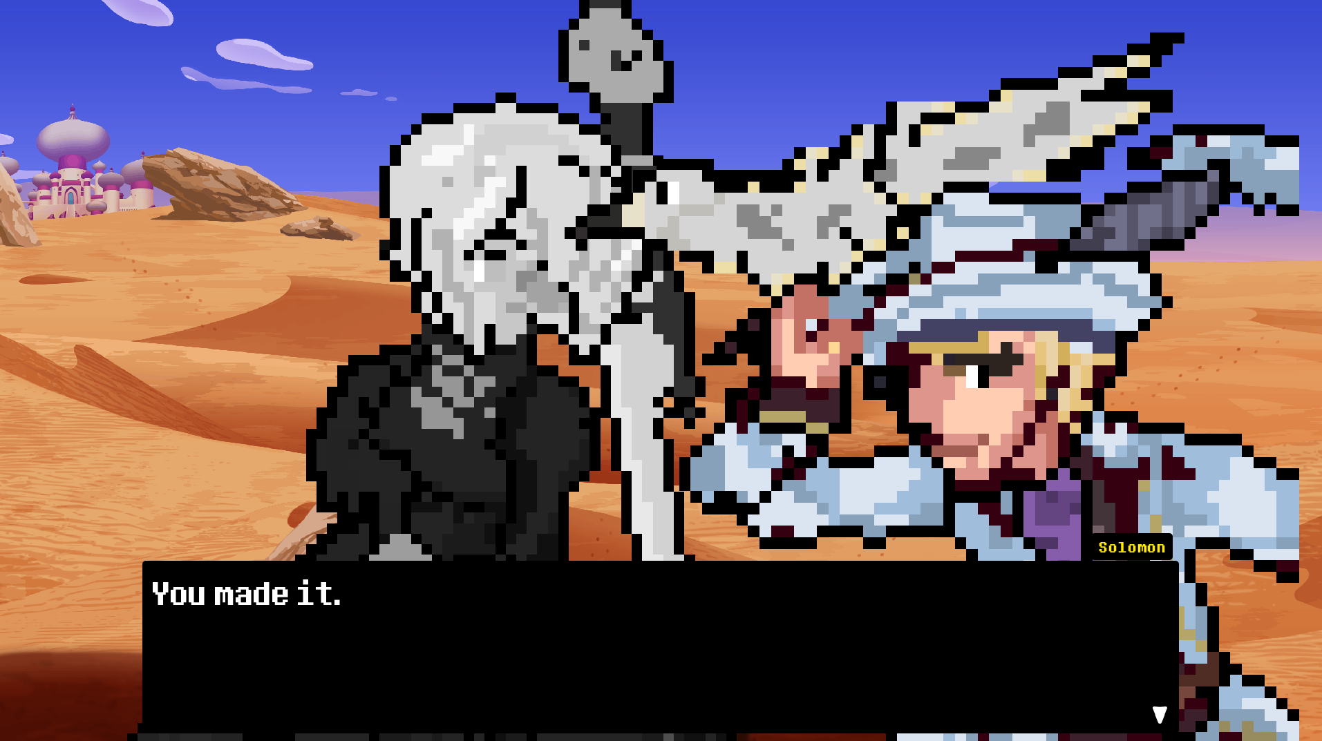 Storytelling Visual Novel Scene